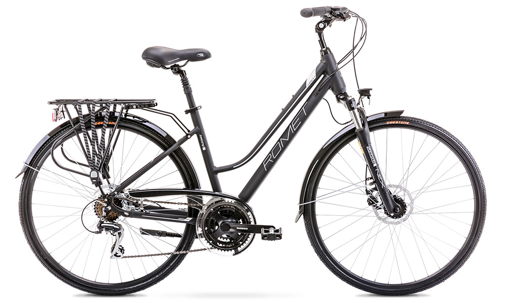 Фотография Велосипед 28" ROMET Gazela 4 (2021) 2021 black